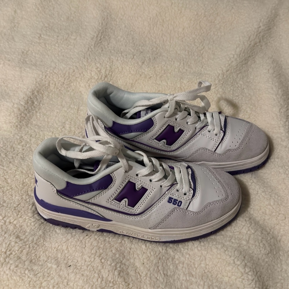 Purple New Balance 550